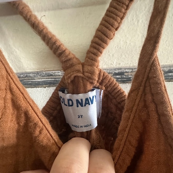Old Navy Brown Romper Size 2T - Picture 3 of 3
